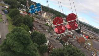 Carousel Funfairs Sky View Sky Flyer Onride [upl. by Huldah]