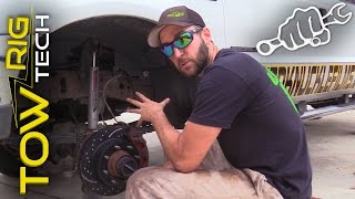 F250 EBC Brake Install and Review  Tow Rig Tech EP2 [upl. by Lledrev948]