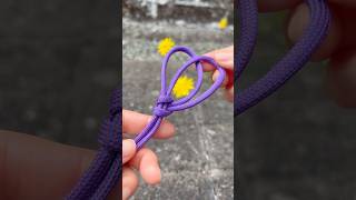 Simple and Practical Basic KnotEasy Knot you can tie when you dont know how to tie knotsknot [upl. by Eatnoled]