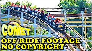 Comet at Hersheypark OffRide Footage No Copyright [upl. by Maples680]