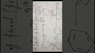 Preparation of phenol from cumene class 12 [upl. by Lliw382]