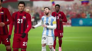 VENEZUELA Vs ARGENTINA Efootball 2025 Gameplay With Ps5 [upl. by Hirschfeld]