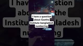 I have a question about Goethe Institute bangladesh numbering goethezertifikat goetheinstitut [upl. by Marga]