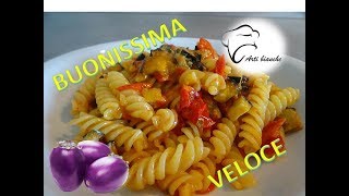 Pasta con melanzane pomodorini e scamorza [upl. by Oijres]