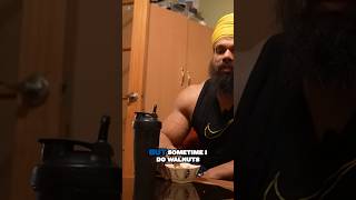 Classic Bodybuilder’s Meal Before Bed  Biki Singh [upl. by Ecinahs]