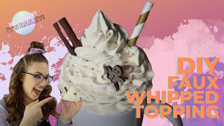 How to Make a Faux Whipped Mug Topper [upl. by Celinka]