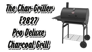 CharGriller E2827 Pro Deluxe Charcoal Grill grill [upl. by Aisatsan]