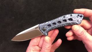 New ZT0801TIBlu M390 Sprint Run is a stunner USA Made Blade [upl. by Girhiny]