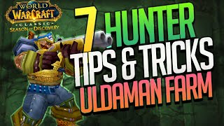 WoW Season of Discovery  7 Tips amp Tricks HUNTER ULDAMAN GOLD MAKING BoostFarm [upl. by Stanway489]