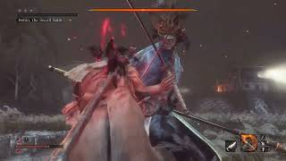 Sekiro Isshin fight with Elden Ring theme hits different [upl. by Aimar]