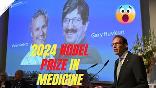 2024 Nobel Prize in Medicine The Revolutionary Discovery of MicroRNA [upl. by Todhunter]