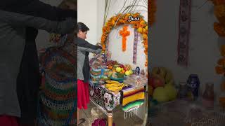 Todo lo que hay en el altar se puede comer costumbresytradiciones tradicionesmexicanas [upl. by Htide]