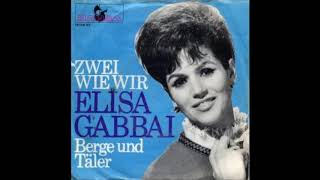 Elisa Gabbai Berge und Täler Single 1966 [upl. by Lune]