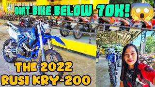 2022 Rusi KRY 200cc Dirt Bike Below 70k  Review amp Walkthrough [upl. by Notnad]