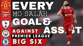 MoSalah Against EPL BIG 6 in Premier League [upl. by Vacuva]