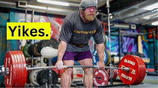 Speed Squat amp Max Effort Deadlift  95 Days Out [upl. by Wester]