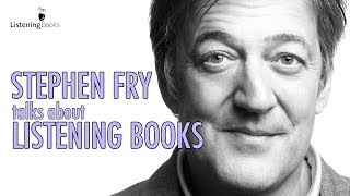 Stephen Fry Talking About Listening Books [upl. by Hatti]