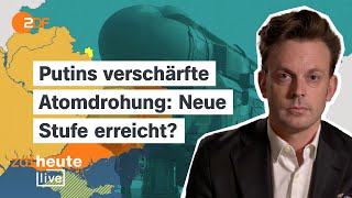 Selenskyjs Siegesplan Putins Doktrin Entscheidende Kriegsphase  UkraineUpdate bei ZDFheute live [upl. by Hector6]