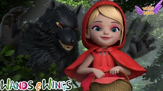 Little Red Riding Hood and The Bad Wolf Story  Princess Magic Rhyme  Wands and Wings [upl. by Crenshaw]