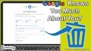 How to Delete Your Google Search History on Computer [upl. by Connel]