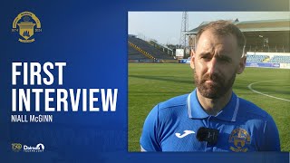 Greenock Morton  Niall McGinn  First Interview [upl. by Noneek]