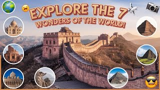 Exploring the Seven Wonders of the World  A Global Odyssey [upl. by Keefer]