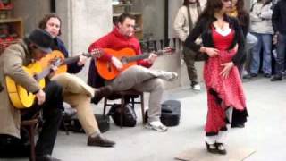 Flamenco on the Streets of Madrid [upl. by Ained978]