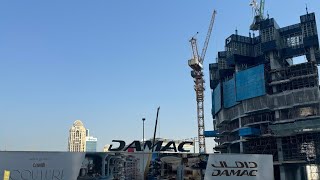 Damac  Cavalli Tower  Dubai Marina Construction update from 30122023 [upl. by Yllac]