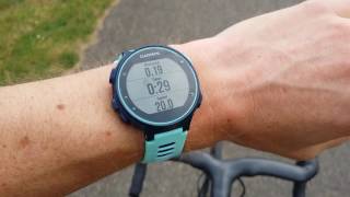 Garmin 735XT Cycling [upl. by Rosenquist]