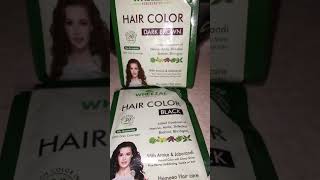 Hair color r wheezal hair color powder  natural hair color powder  homoeopathy hair color [upl. by Adnilemre397]