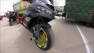 2019 Kawasaki 636 FULL Stunt Build Walk Through [upl. by Adieren]