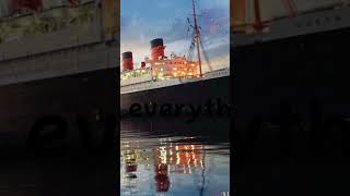 Cunard Queens OlympicWS queenmary ships edit oceanliner RMSOliverPeck Oliver Peck [upl. by Yenruoj]