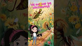 🌞🐜 The Ant and the Grasshopper – Moral Story for Kids 🌞🐜 [upl. by Anak]