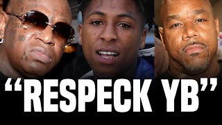 Birdman say its UP for NBA YoungBoy via Wack100 clubhouse [upl. by Abagail920]