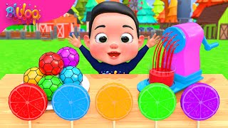 Color Finger Family  Three Little Kittens  BluLoo Nursery Rhymes amp Kids Songs [upl. by Aziza]