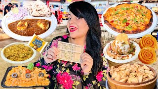 Rs 1000 Street Food Challenge  Gurgaon Food Challenge [upl. by Orsino338]