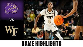 Western Carolina vs Wake Forest Game Highlights  202425 ACC Men’s Basketball [upl. by Cynth]