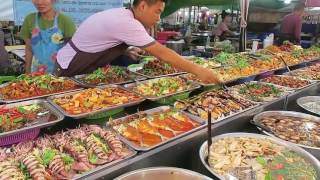 Thai Street Food  Thai Fish Markets  Thai Street Food [upl. by Loggia]