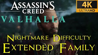 AC Valhalla  Extended Family  Nightmare Aesir difficulty playthrough [upl. by Namya]