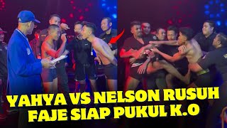 PANAS🔥Weight in amp Face Off Yahya Garcia vs Nelson Julianto Rusuh Faje Siap Pukul KO Putra di Ring [upl. by Ohcirej]