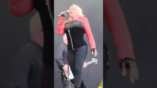 Kim Wilde 26 08 2023 seaside Festival Spiez Suisse anyplace anywhere anytime [upl. by Yecac]