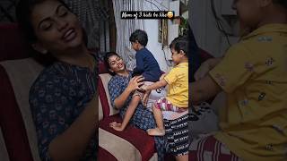 Mom of 3 kids be like🥹😰😅ഒരിത്തിരി കുശുമ്പ് 😂😅😘😘😅Rishikuttan Rithikku Ridhaivava RRR Momandsons [upl. by Weitzman220]