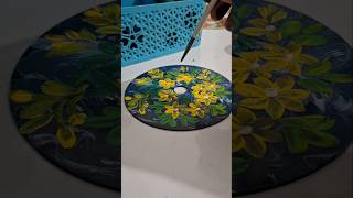 Cd painting part 1 ☘️satisfying creative [upl. by Bodkin]