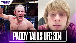 PADDY PIMBLETT talks BOBBY GREENs name change fatherhood and more ahead of UFC 304  Yahoo Sports [upl. by Aerdnael385]