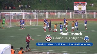 Final Sechii Zubza Fc 🆚 Asufii Football Academy  highlights  24th NSF 2024 [upl. by Price]