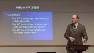 US Constitution Class by Richard Church  Part 44 [upl. by Marih]