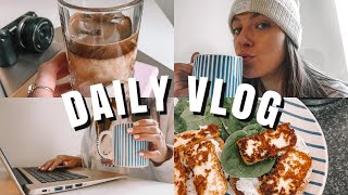 VLOG PENG ICED COFFEE RECIPE MampS FOOD HAUL amp BTS SOCIAL MEDIA  ames banks [upl. by Steep]