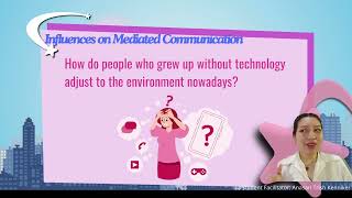 Video 3 Influences on Mediated Communication [upl. by Madra231]