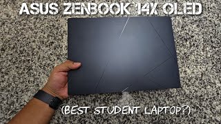 ASUS Zenbook 14x OLED review best student laptop [upl. by Winonah]