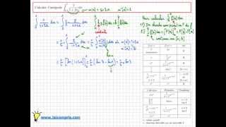 intégrale dune fonction Maths  Exercice  calculer lintégrale de 112x  important amp facile [upl. by Bixby]